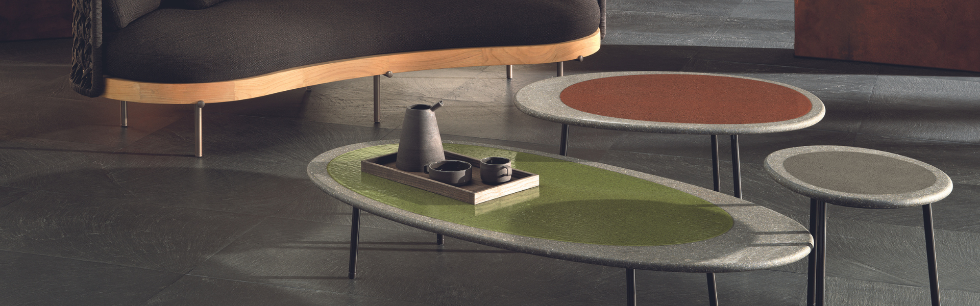 ISOLE OUTDOOR COFFEE TABLE